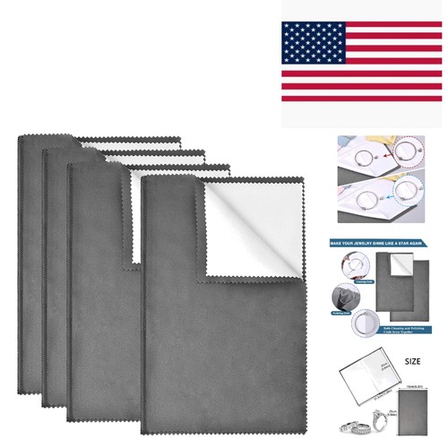 4pcs large silver - 4pcs, polishing